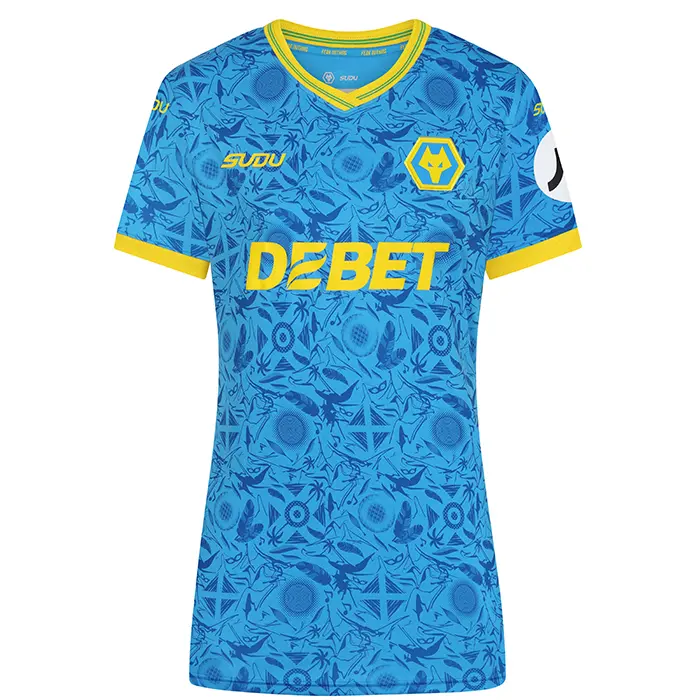 Wolverhampton Wanderers Fan Shop | 2025-26 Wolves Third Shirt – Womens STRAND LARSEN 9 Collection Official Wolves Fan Gear